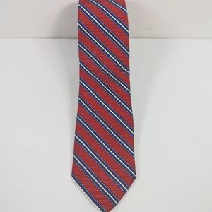 Brooks Brothers 100% Silk. Blue & Red